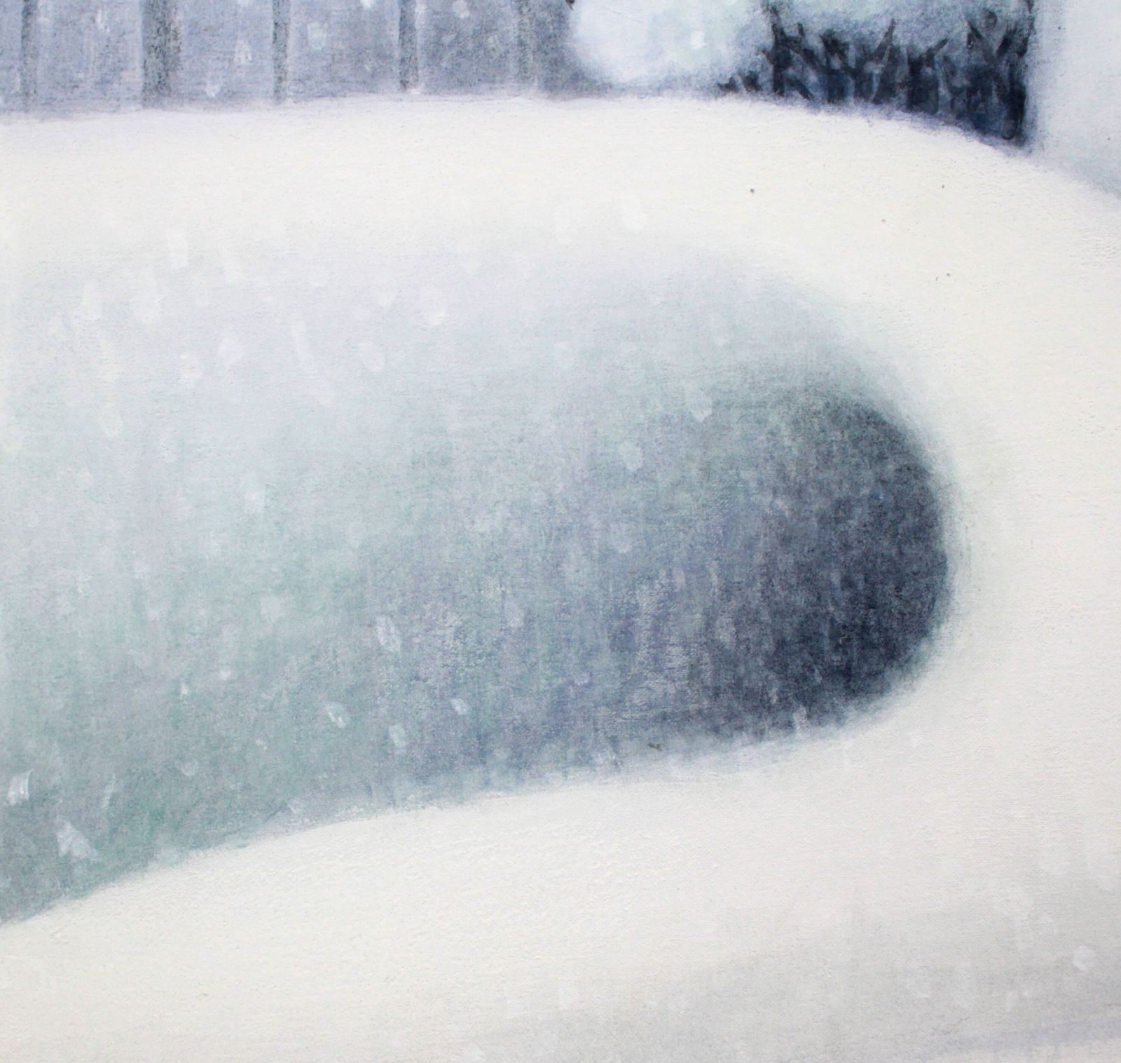 高木黄史『雪』日本画【真作保証】 絵画 - メルカリ