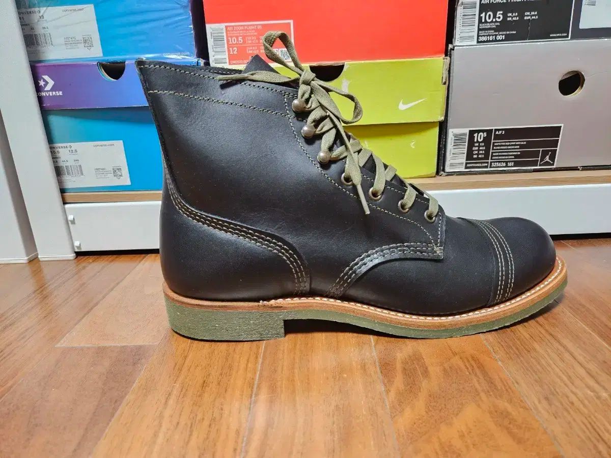 ツ*ン様 新品未使用　RED WING アイアンレンジャー　26cm ブラック 中古・古着通販】RED WING (レッドウィング) アイアンレンジャー