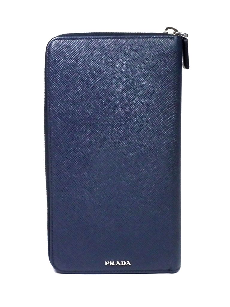 プラダ 長財布 ラウンドファスナー レーシングカー サフィアーノ 型