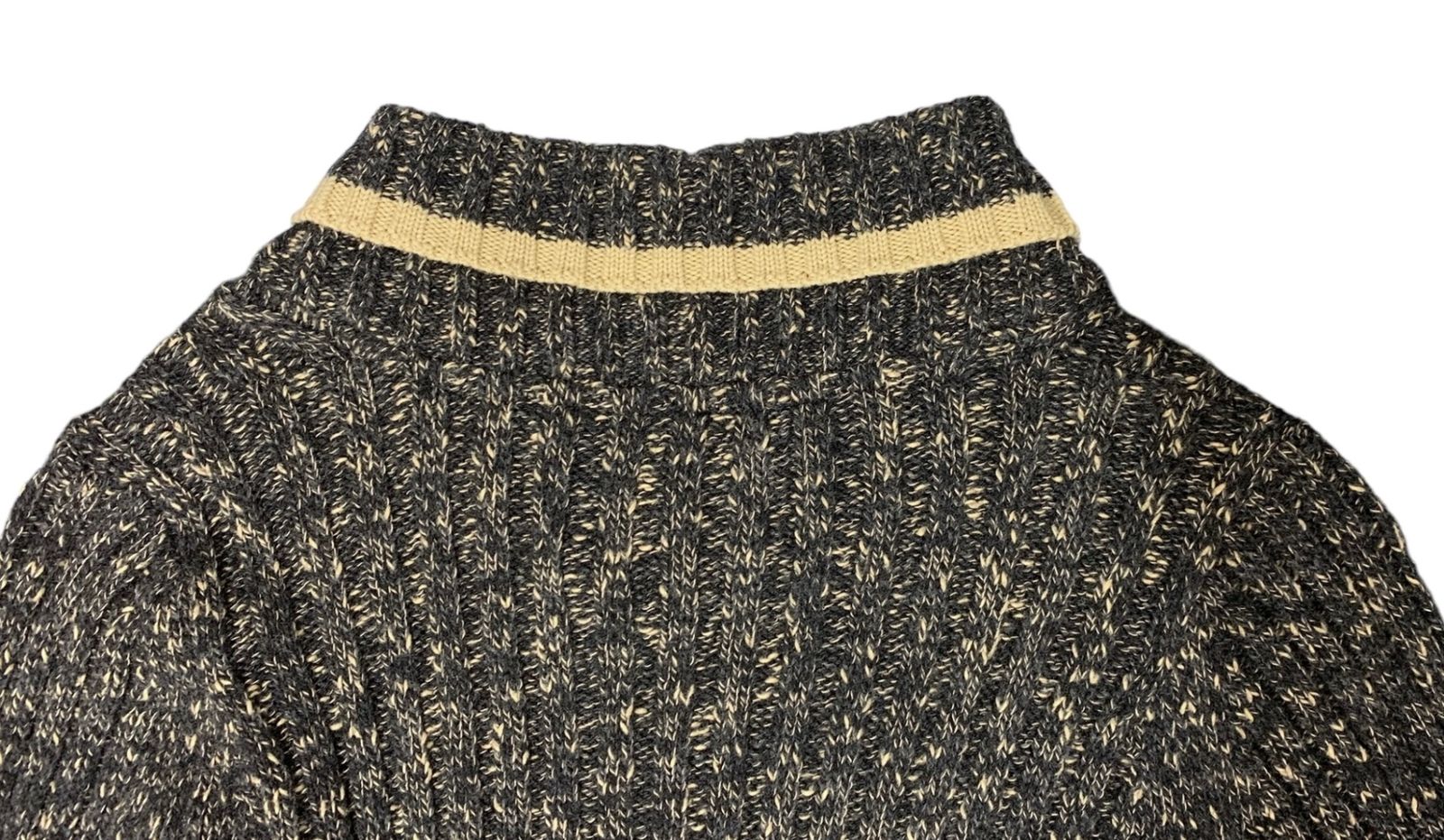 DRIES VAN NOTEN (ドリスヴァンノッテン) 長袖 ウール ニット M グレー 