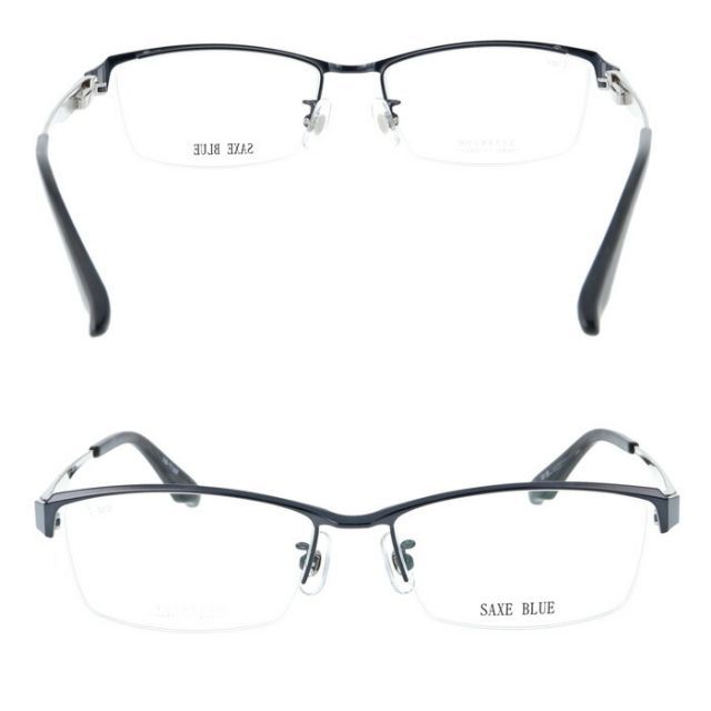 SAXE BLUE ザックスブルー 跳ね上げメガネ SB-7135 56mm 5color 日本製