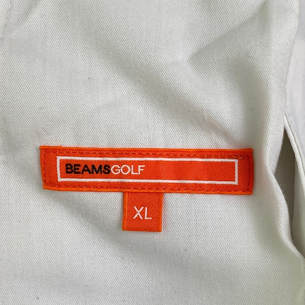 サイズ：XL BEAMS GOLF ビームスゴルフ  ストレッチ ロングパンツ  ホワイト系 [240101468269] ゴルフウェア メンズ ストスト サイズ：XL BEAMS GOLF ビームスゴルフ ストレッチパンツ