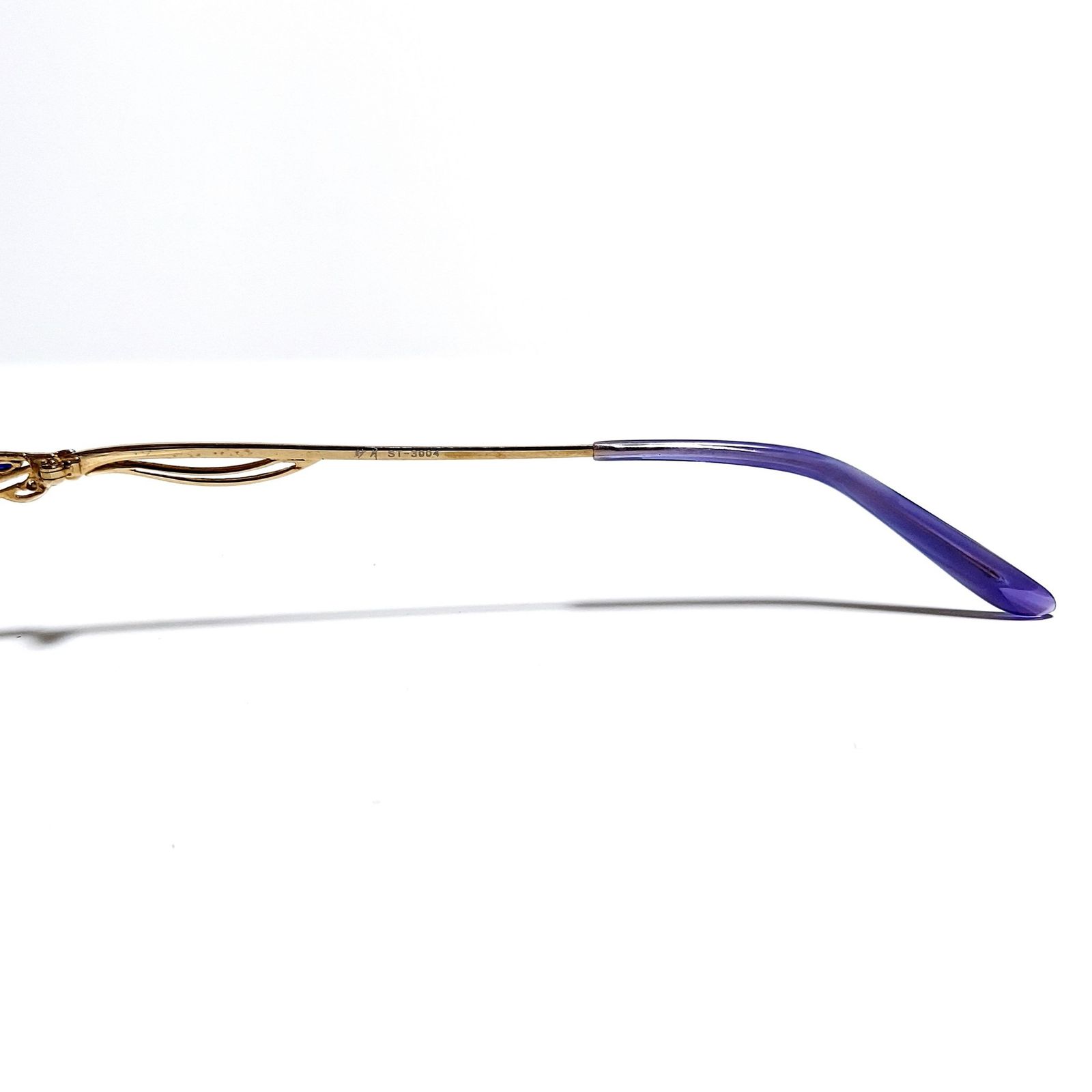 No.1752-メガネ 紗月 宝飾：サファイア【フレームのみ価格】 - メルカリ 