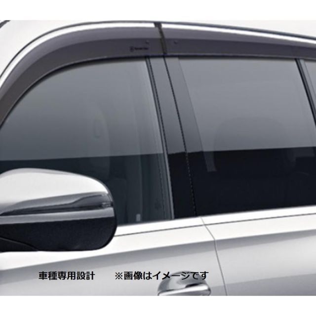 正規純正品 ベンツ GLSクラス X167 ドアバイザー サイドバイザー 前後 左右 セット 1台分 品 純正アクセサリー M1677202010MM