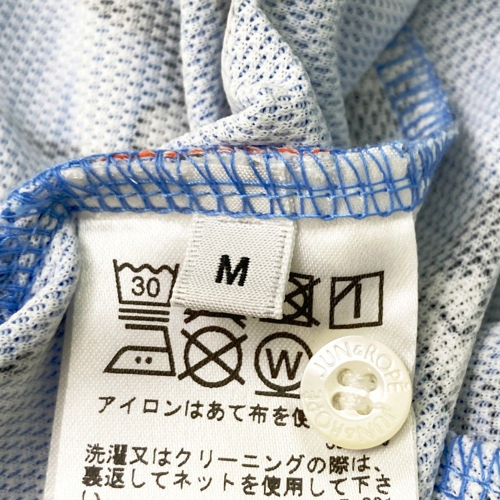 半袖ポロシャツ 総柄