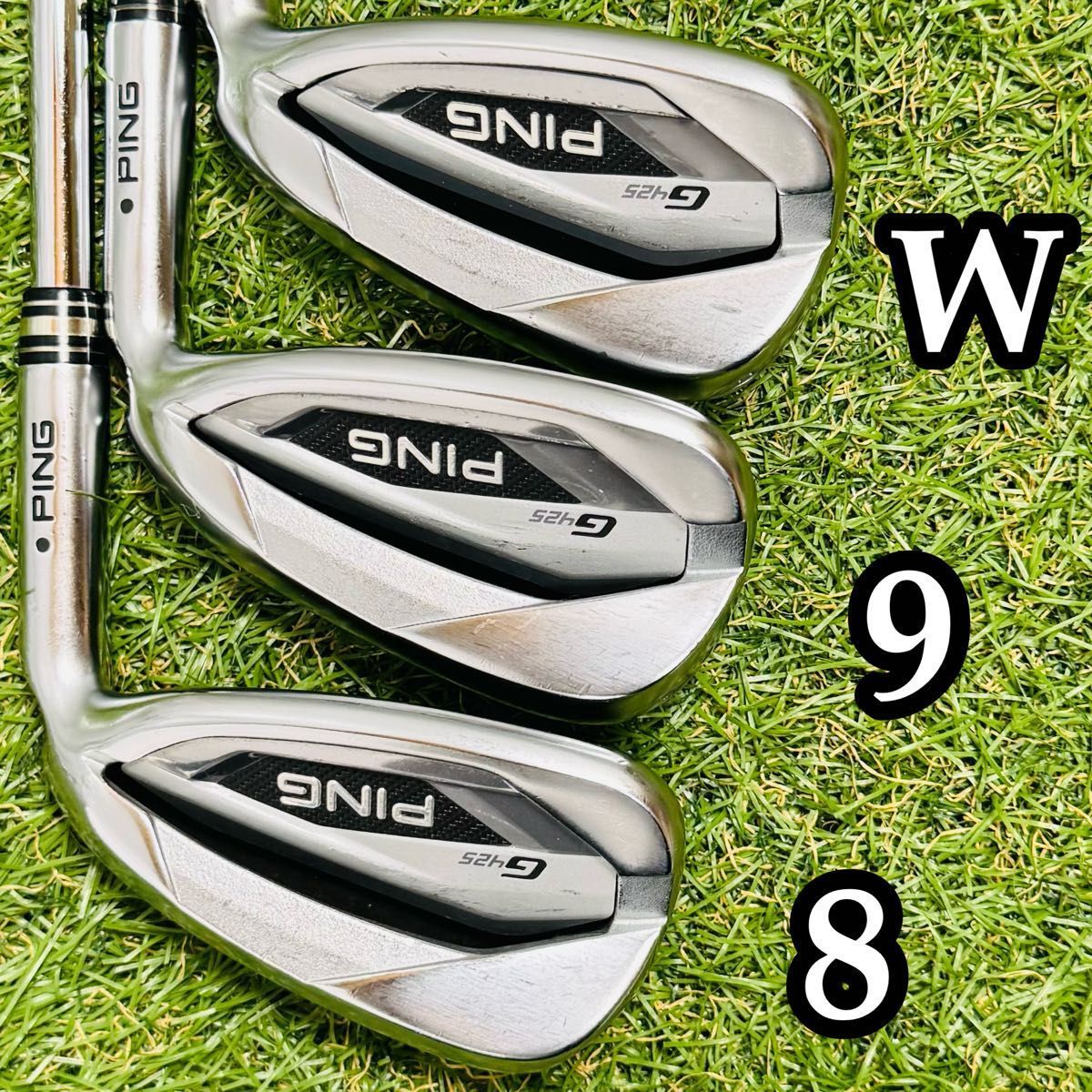 【良品】初心者推奨 ピン G425 黒ドット メンズアイアンセット 6本 S 良品】初心者推奨 ピン G425 黒ドット メンズアイアンセット 6本