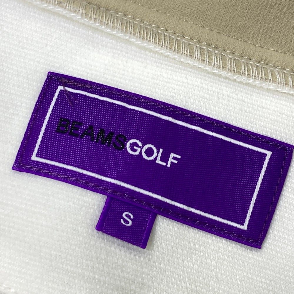 サイズ：S BEAMS GOLF ビームスゴルフ  ジップジャケット  ホワイト系 [240101444477] ゴルフウェア レディース ストスト サイズ：S BEAMS GOLF ビームスゴルフ ジップジャケット