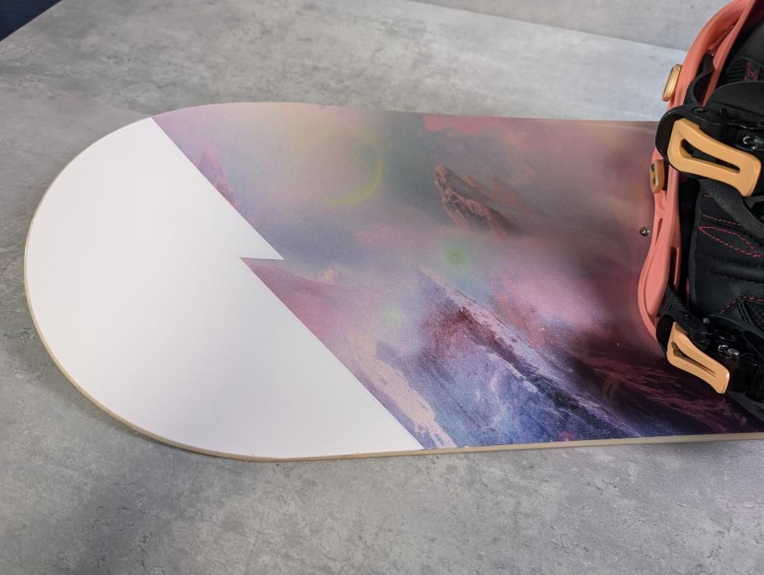 CAPiTA PARADAISE FLUX スノーボード セット 亜麻色 ピンク