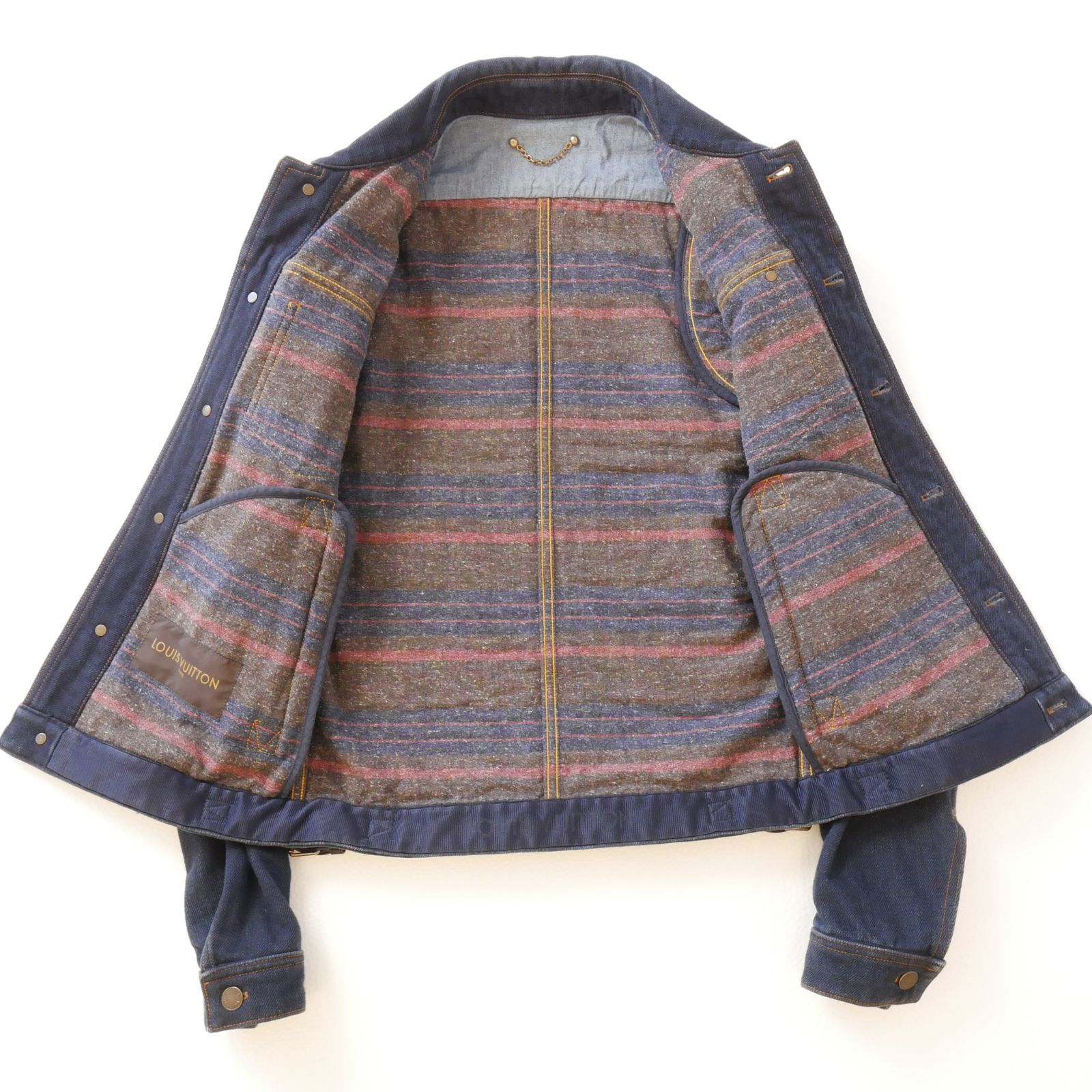 【R工房】ルイヴィトン デニムジャケット Gジャン 中古 Louis Vuitton ルイヴィトン デニム ジャケット Gジャン