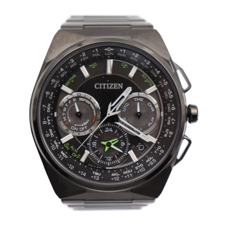 CITIZEN シチズン サテライト ウエーブ 腕時計 CC9004-51E F900-T021441 スーパーチタニウム ブラック アテッサ  エコドライブ ソーラー電波 GPS 世界1700本限定 【本物保証】