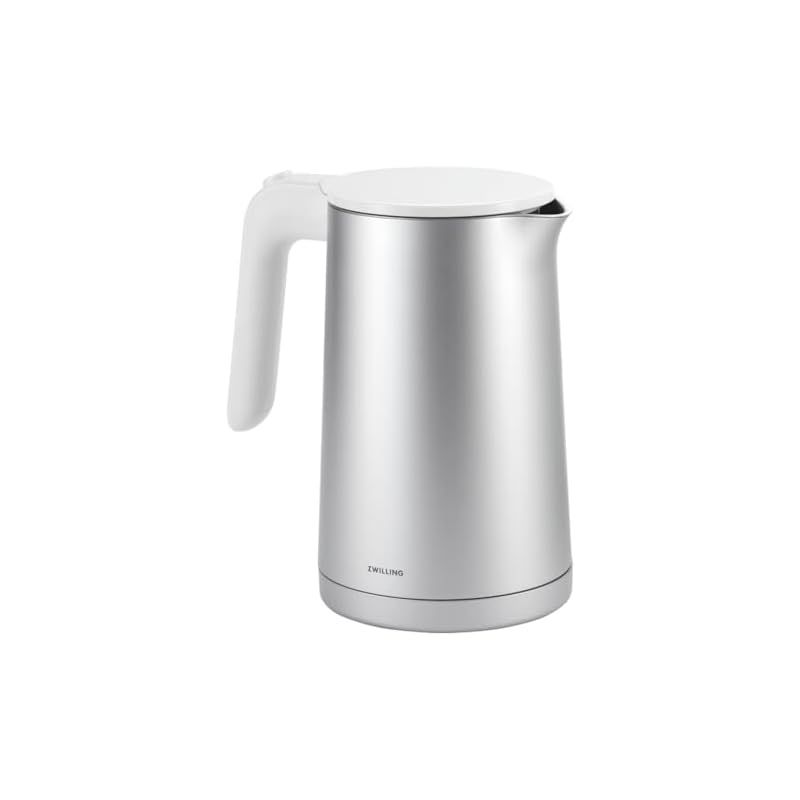 ZWILLING ツヴィリング エンフィニジー 電気ケトル 1L シルバー 電気ポット 空焚き防止 自動電源OFF コンパクト 日本正規販売品 ENFINIGY Kettles 53105-201 0