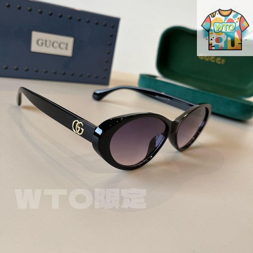 【送料,関税込】GUCCI サングラス GG0443S Gucci GG0443S Gold/Grey Shaded (001 ZE) Sunglasses