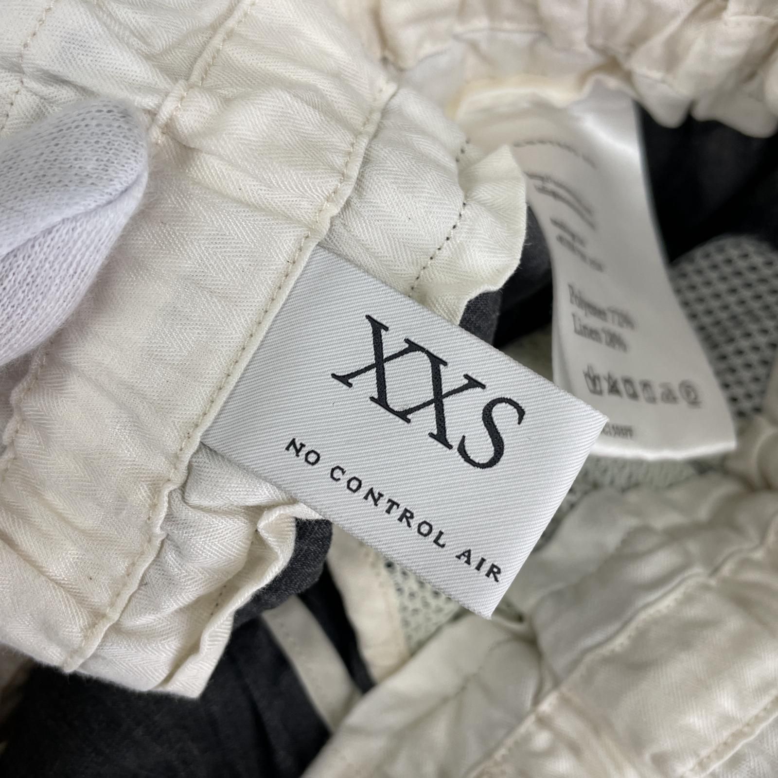 未使用 NO CONTROL AIR 裾タック バルーン イージー パンツ 新品 NO CONTROL AIR (ノーコントロールエアー) 強撚ポリエステル