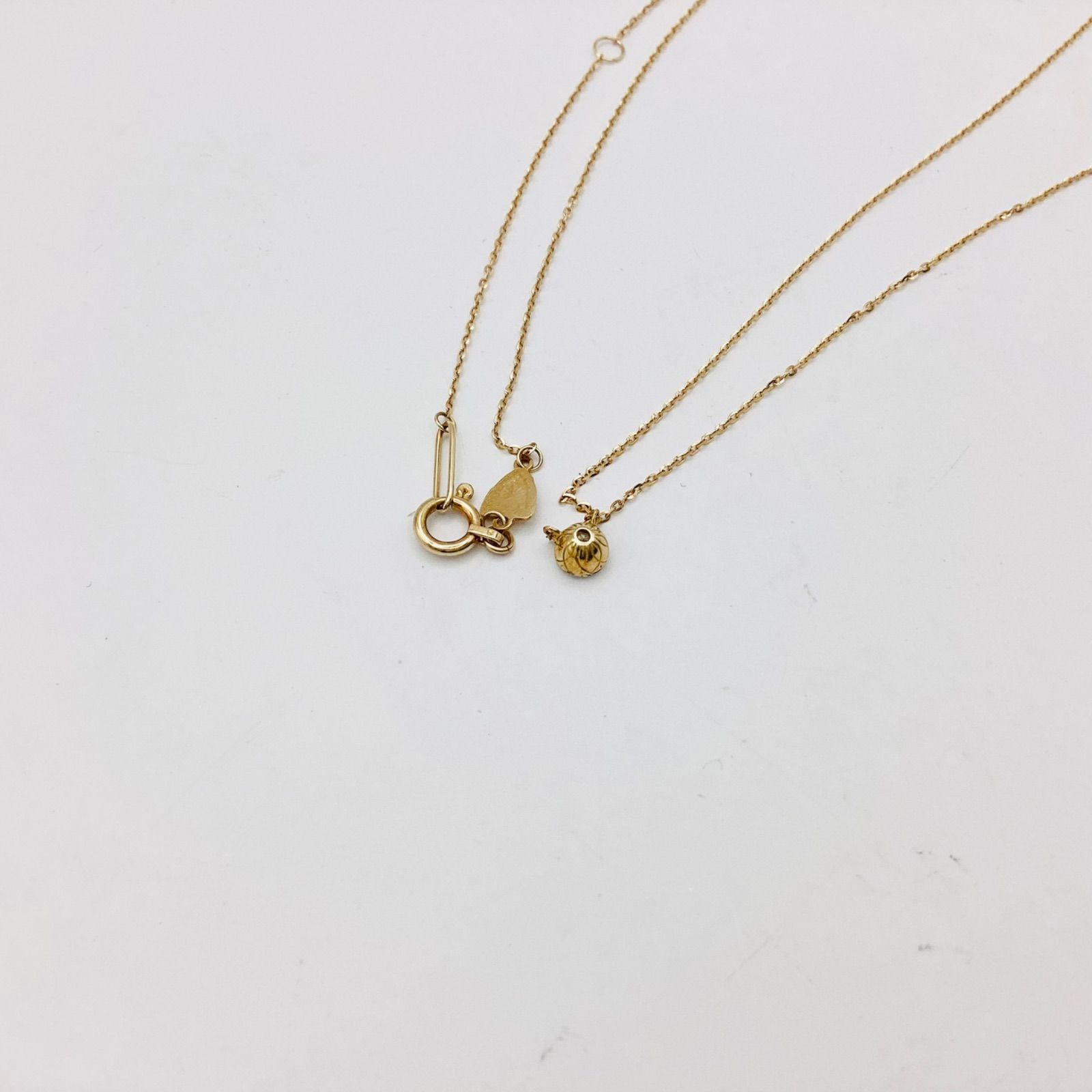 ☆agete アガット K18ダイヤモンドネックレス（0.2ct） 品番10184116047 現行品定価154,000円 販売証明書あり - メルカリ