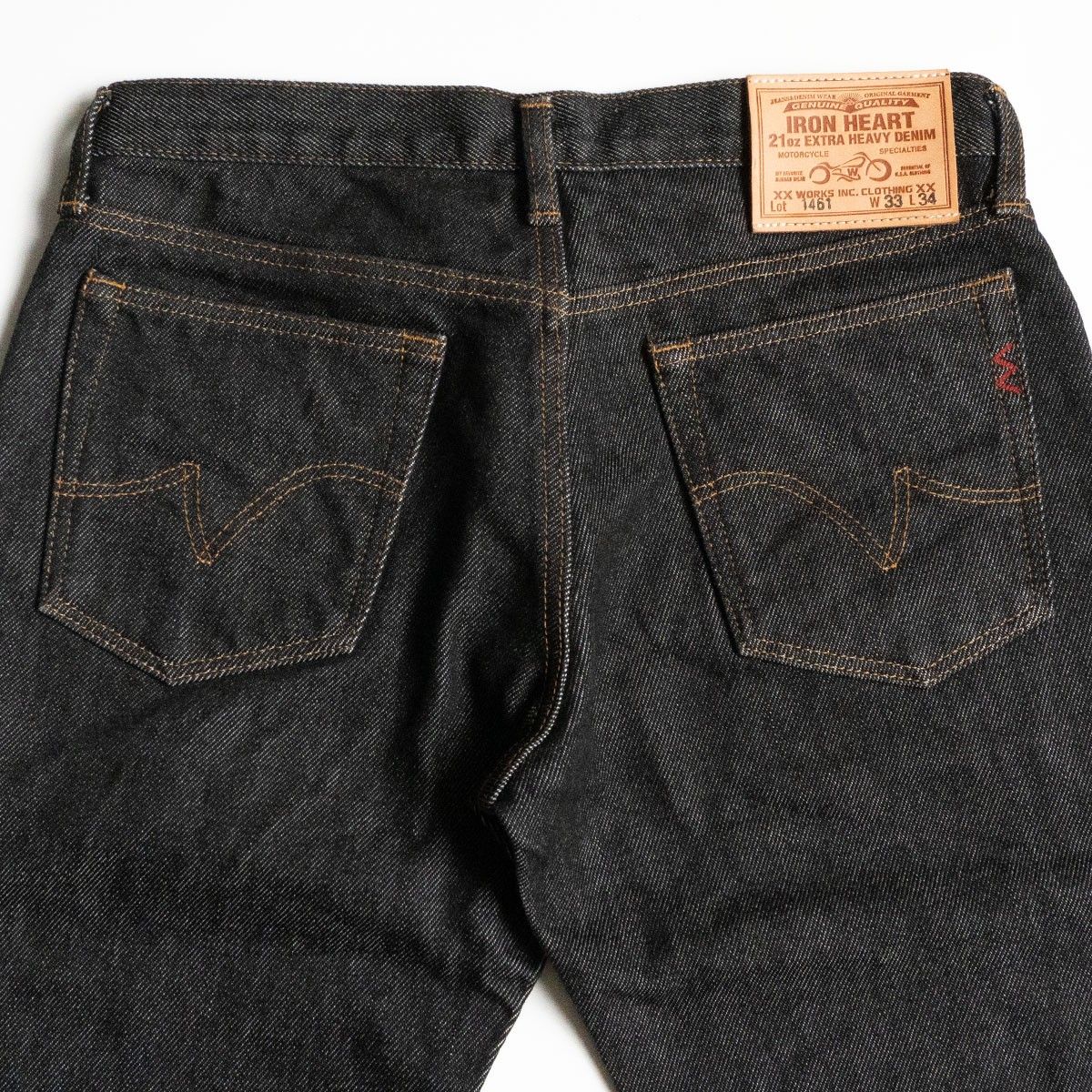 IRON HEART アイアンハート カーゴデニムパンツ ブラック 日本製 IRON_HEART / アイアンハート IRON HEART パンツ 814 12oz