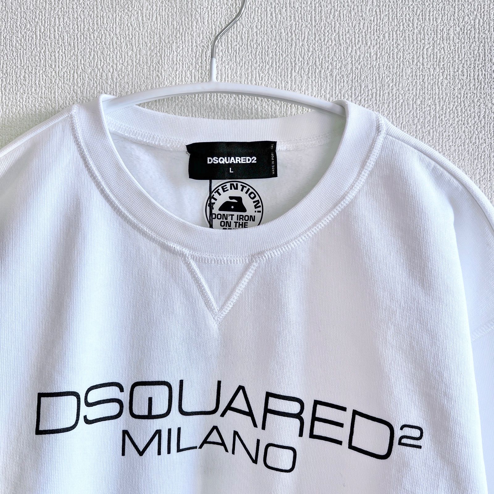 DSQUARED2 ディースクエアード ロゴプリント スウェット【新品タグ付き】 - メルカリ