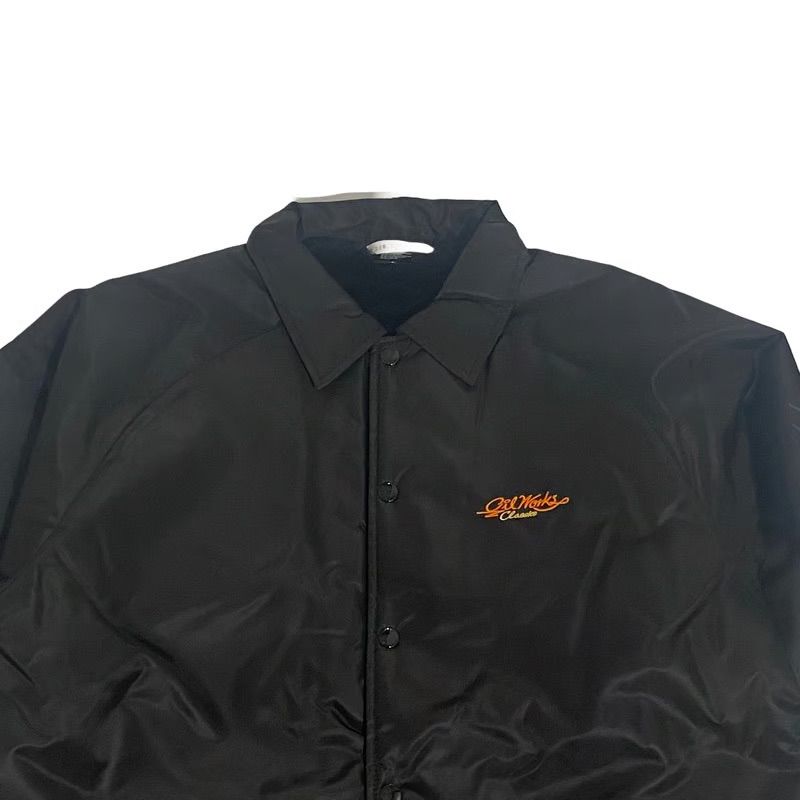 新品・未使用】OILWORKS COACH JACKET (CLASSICS) BLACK オイル