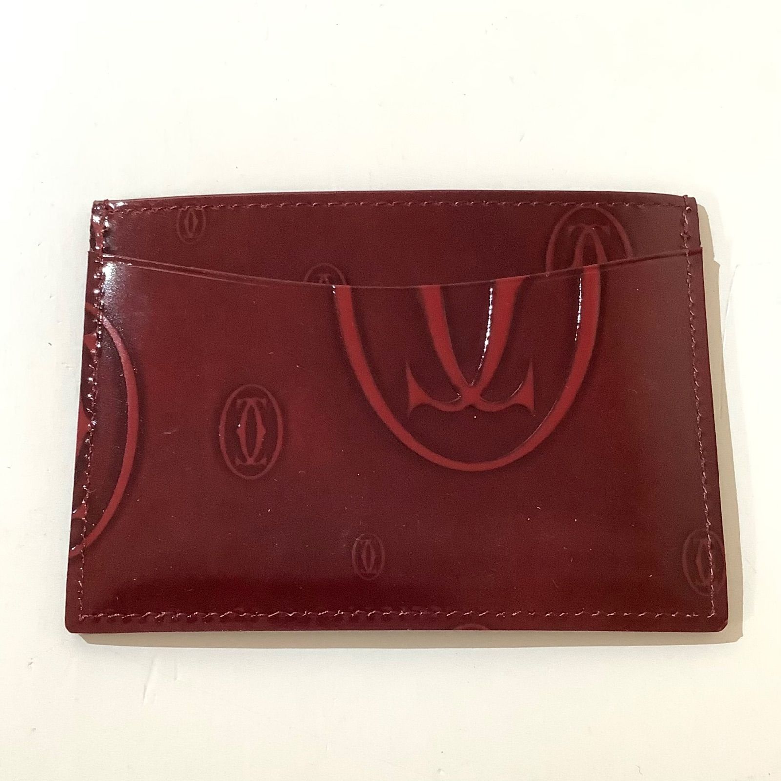 未使用】Cartier カルティエ カードケース ハッピーバースデー