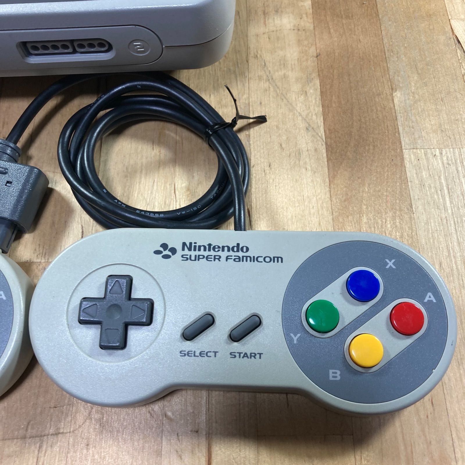 スーパーファミコン後期型コントローラー付