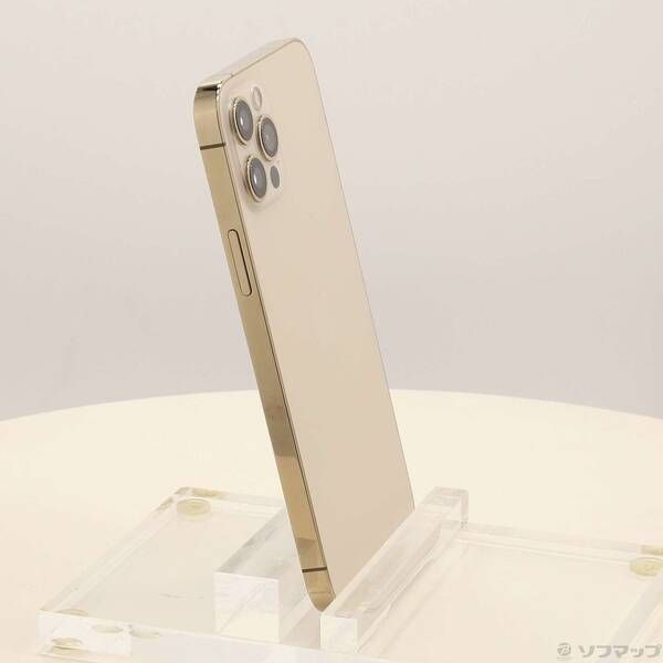 中古品〕 iPhone12 Pro 128GB ゴールド MGM73J／A SIMフリー【269