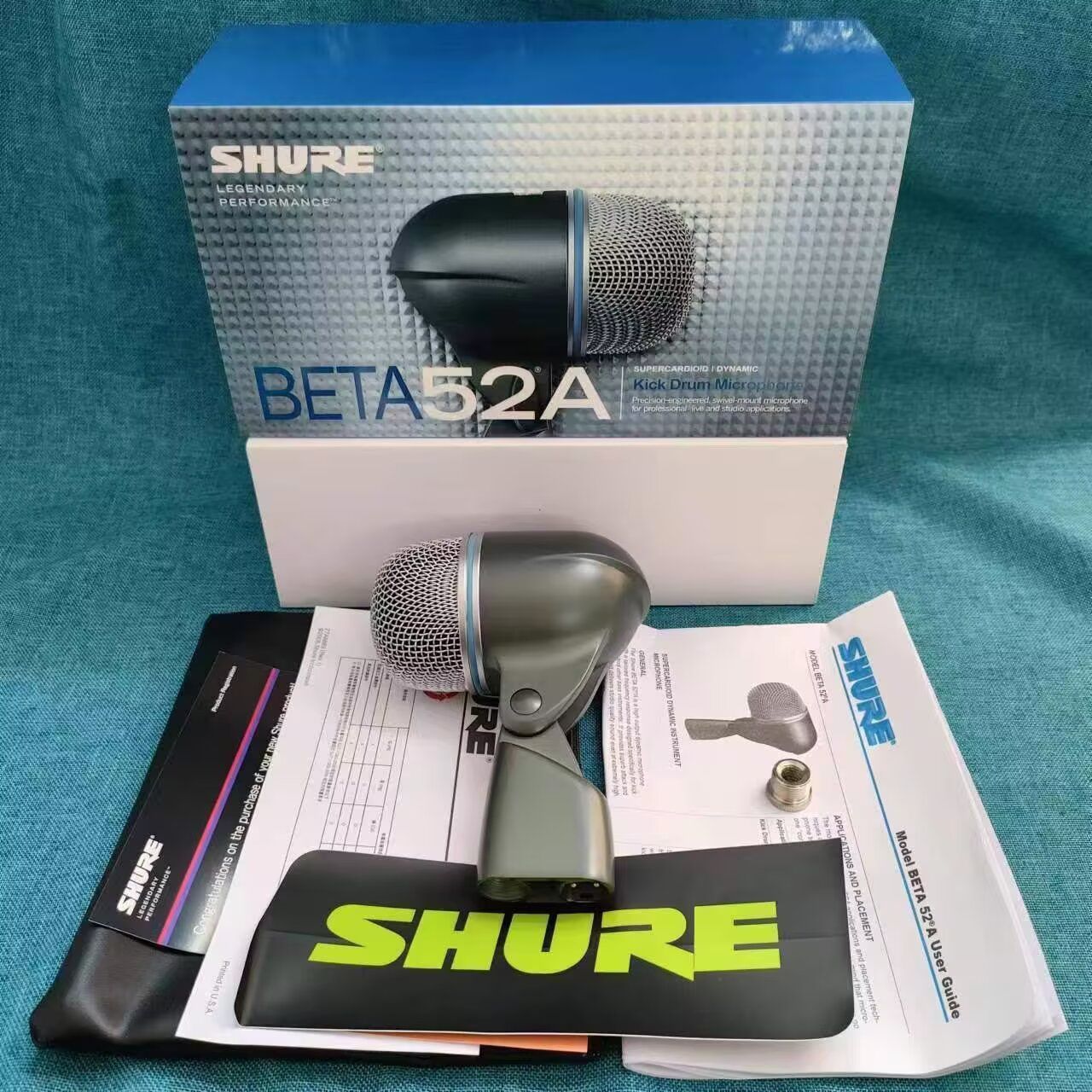 SHURE ( シュア )BETA 52 g*3様 激安出品SHURE（シュアー）Beta 52A