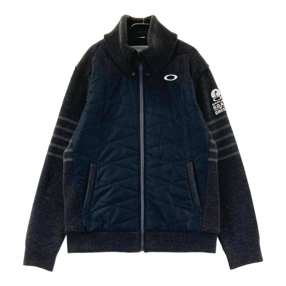 サイズ：XL OAKLEY オークリー 461594JP 蓄熱 中綿切替 ニットジャケット  グレー系 [240101274277] ゴルフウェア メンズ ストスト