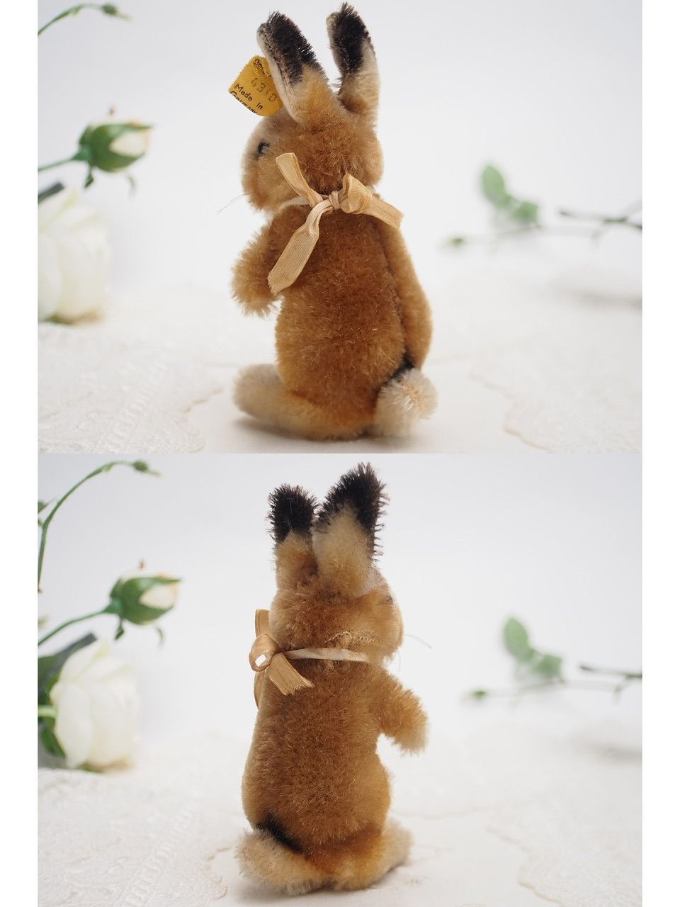 Steiff - シュタイフ★Manni Rabbit ID&#39;s完品★ウサギのマニー/兎/ラビット シュタイフ Hase Manni うさぎ