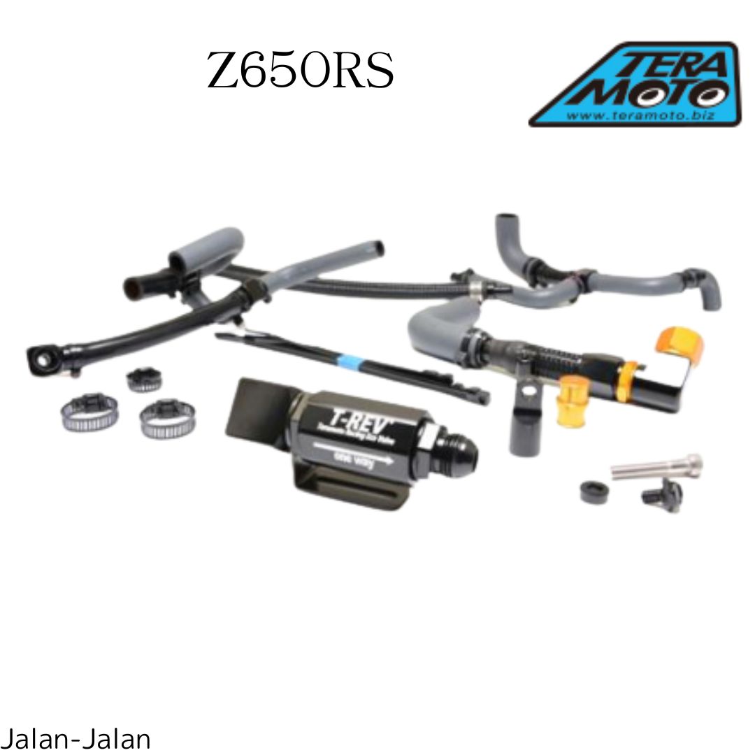 TERAMOTO T-REVαシステム SPフルキット ブラック KAWASAKI Z650RS用