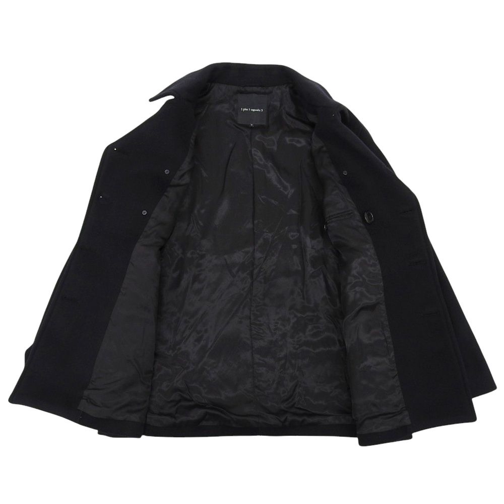 1piu1uguale3 ウノピゥウノウグァーレトレ 美品 P COAT Pコート コート  