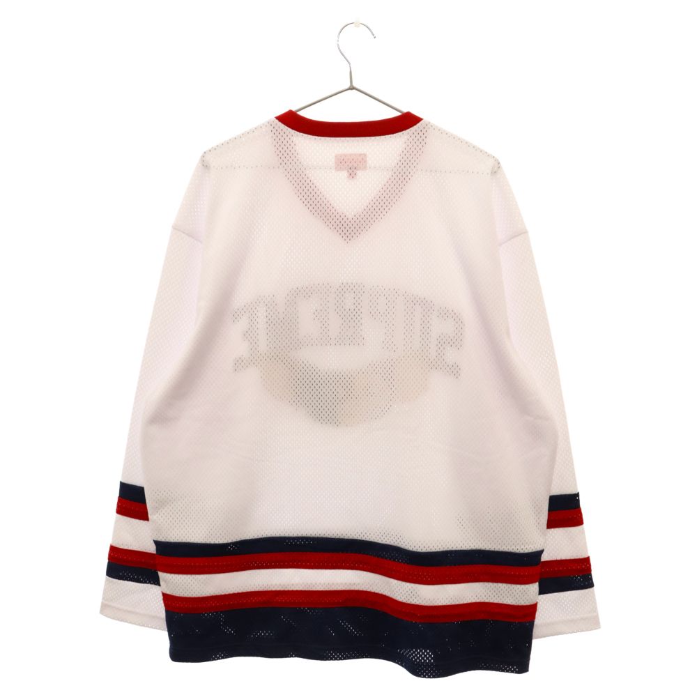 SUPREME (シュプリーム) 22AW Gremlins Hockey Jersey グレムリン ホッケー ジャージ カットソー ホワイト -  メルカリ