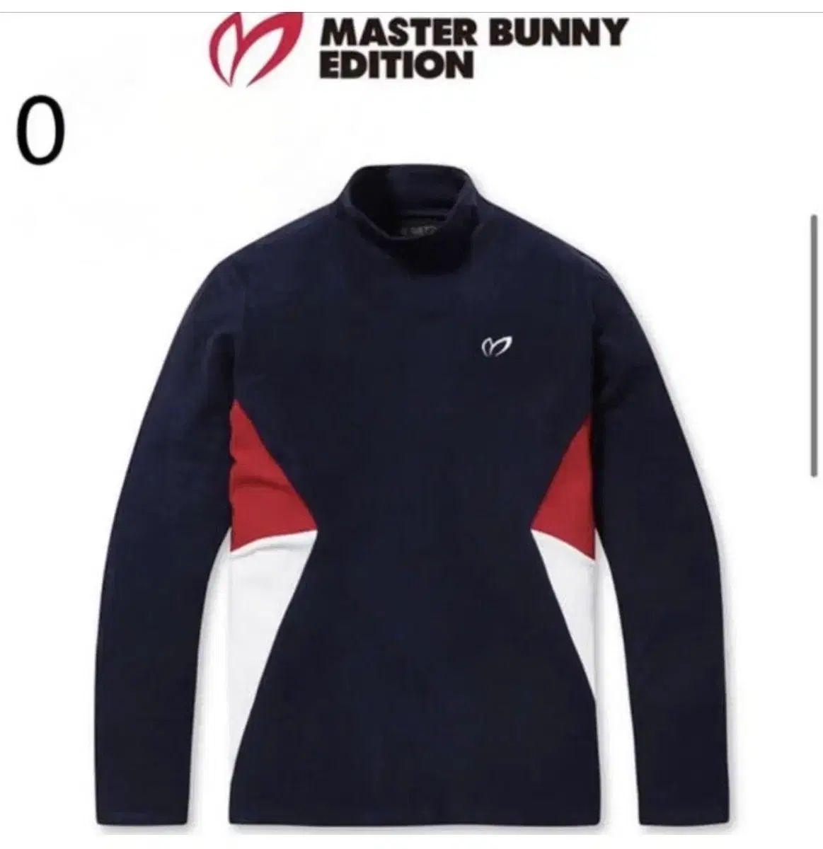 マスターバニーエディション カラーブロック ネック Tシャツ