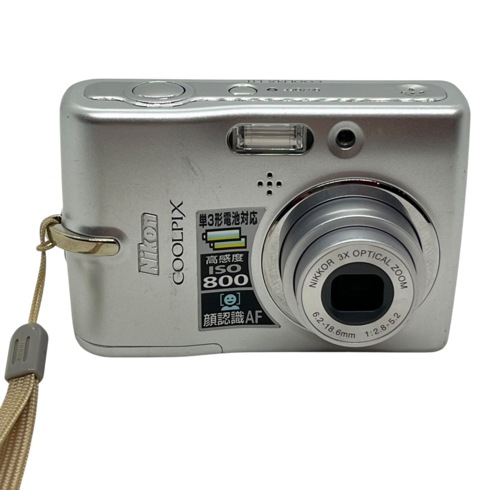 管33987】通電確認済☆NIKON ニコン COOLPIX L11 デジタルカメラ