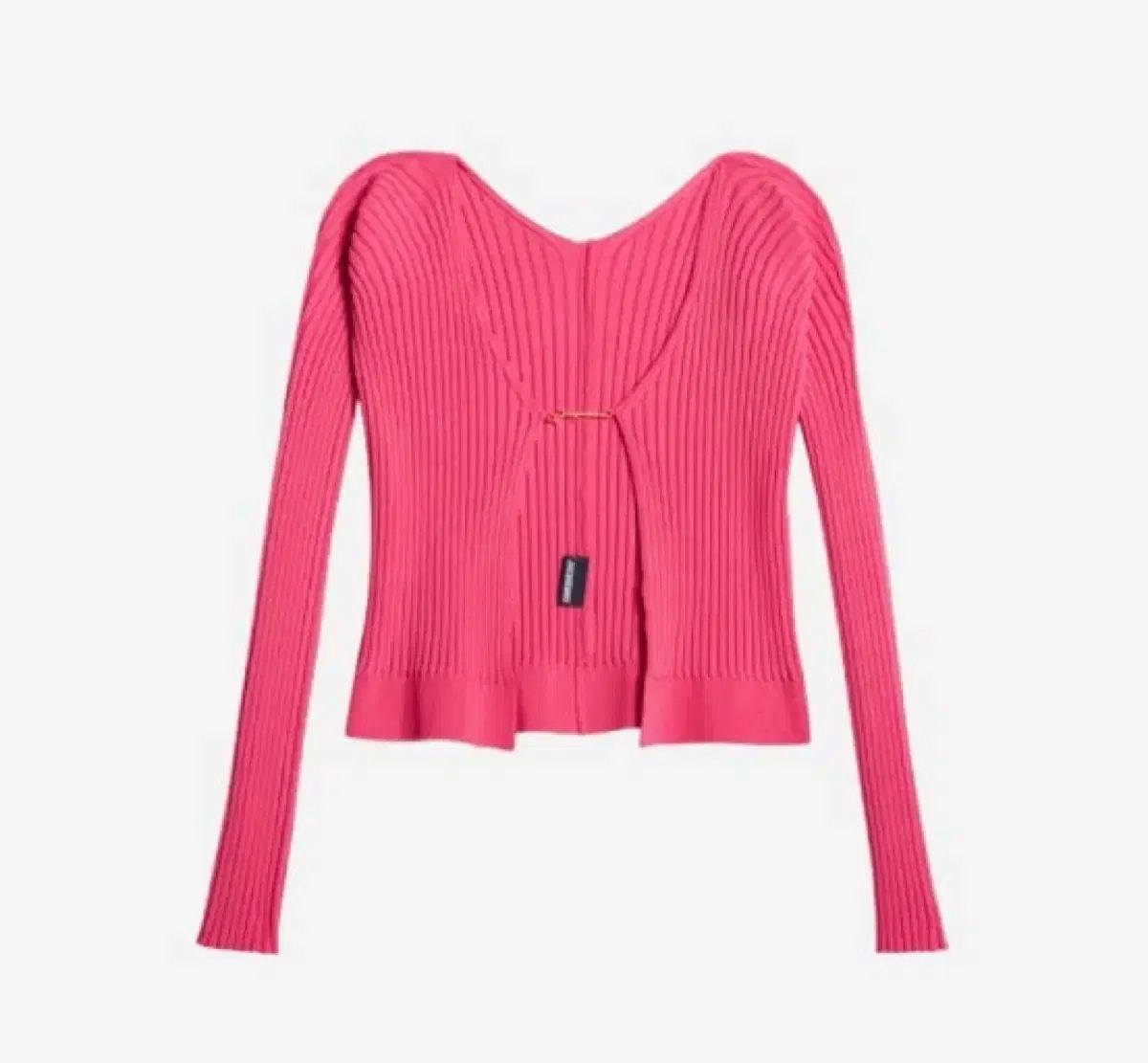 JACQUEMUSカーディガン　サイズ36 JACQUEMUS ジャックムス カーディガン 未使用 36 オレンジ