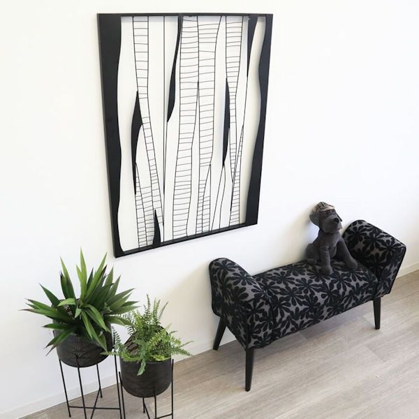 アイアンウォールアートパネル モダン ウォールデコ 壁飾り アートパネル 431