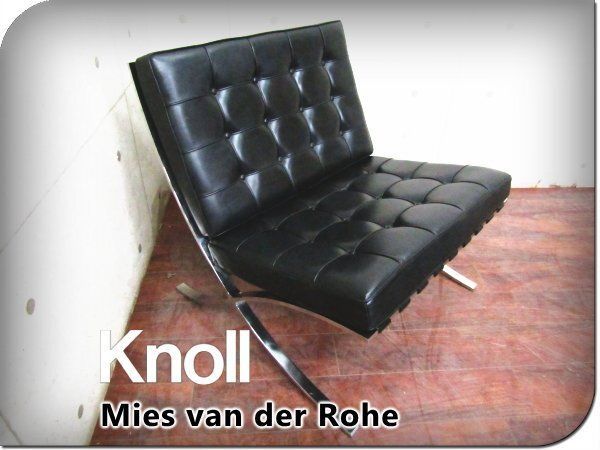 展示品/Knoll/最高級/ミースファンデルローエ/Barcelona Chair 