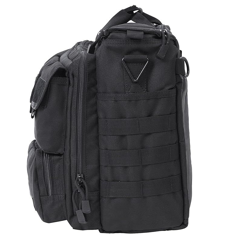 彡 サイバトロン Seibertron 防水900D ショルダーバッグ MOLLE 軍事戦術バッグ トートメッセンジャーバッグ pc laptop Computer Bag 17.3 黒 0