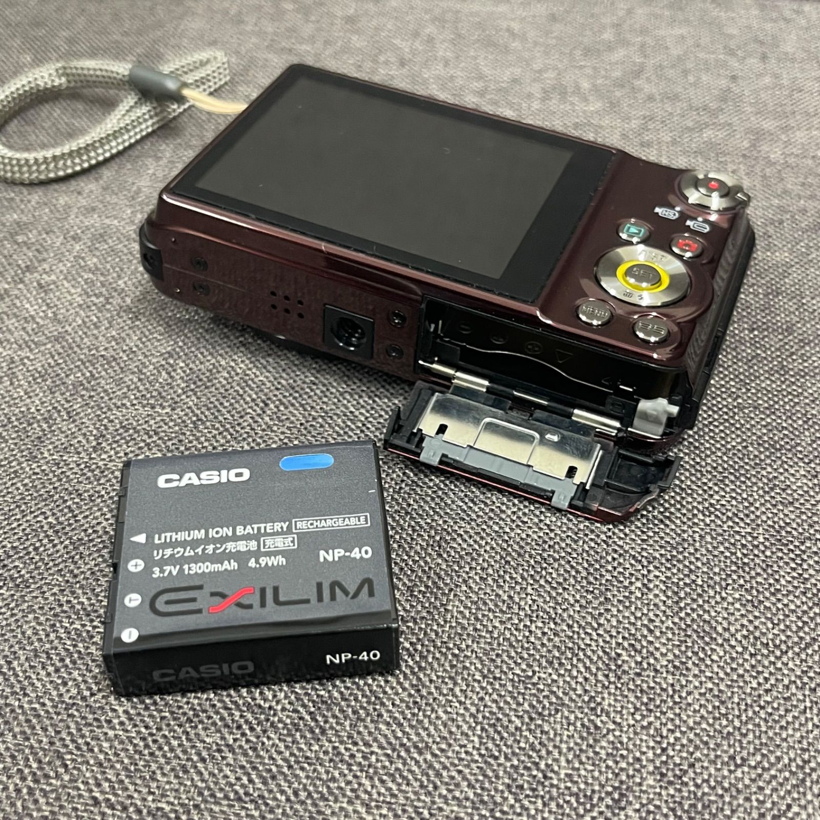 デジタルカメラ CASIO EXILIM EX-FC150 ワインレッド カシオ