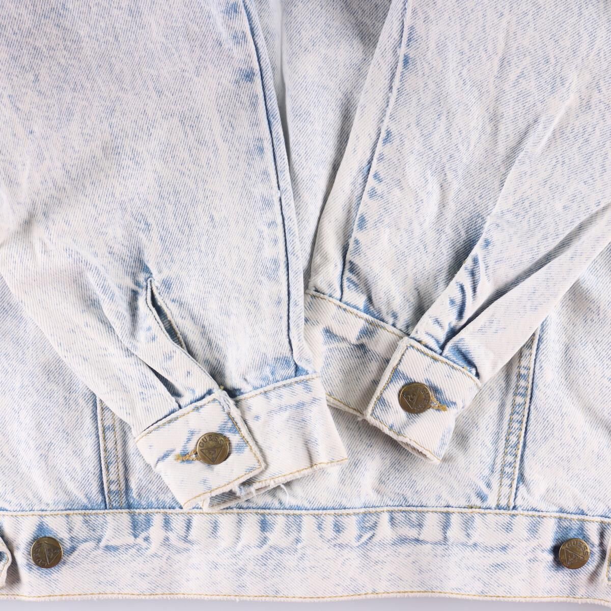 古着 90年代 ゲス Guess JEANS ケミカルウォッシュ デニム