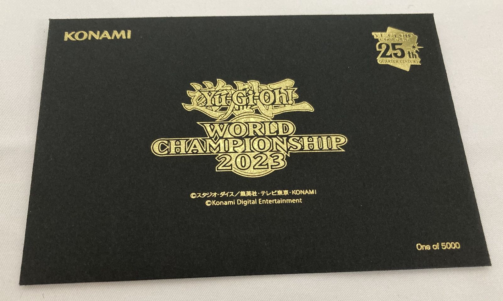△M015-101 遊戯王 ワールドチャンピオンシップ 2023 ブラック