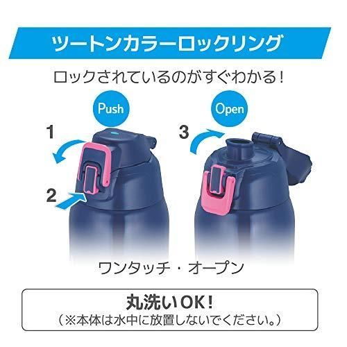  サーモス 水筒 真空断熱スポーツボトル 1.5 L ネイビーピンク 保冷 FHT-1501 F NV-P 水筒カバー ケース 弁当箱 水筒