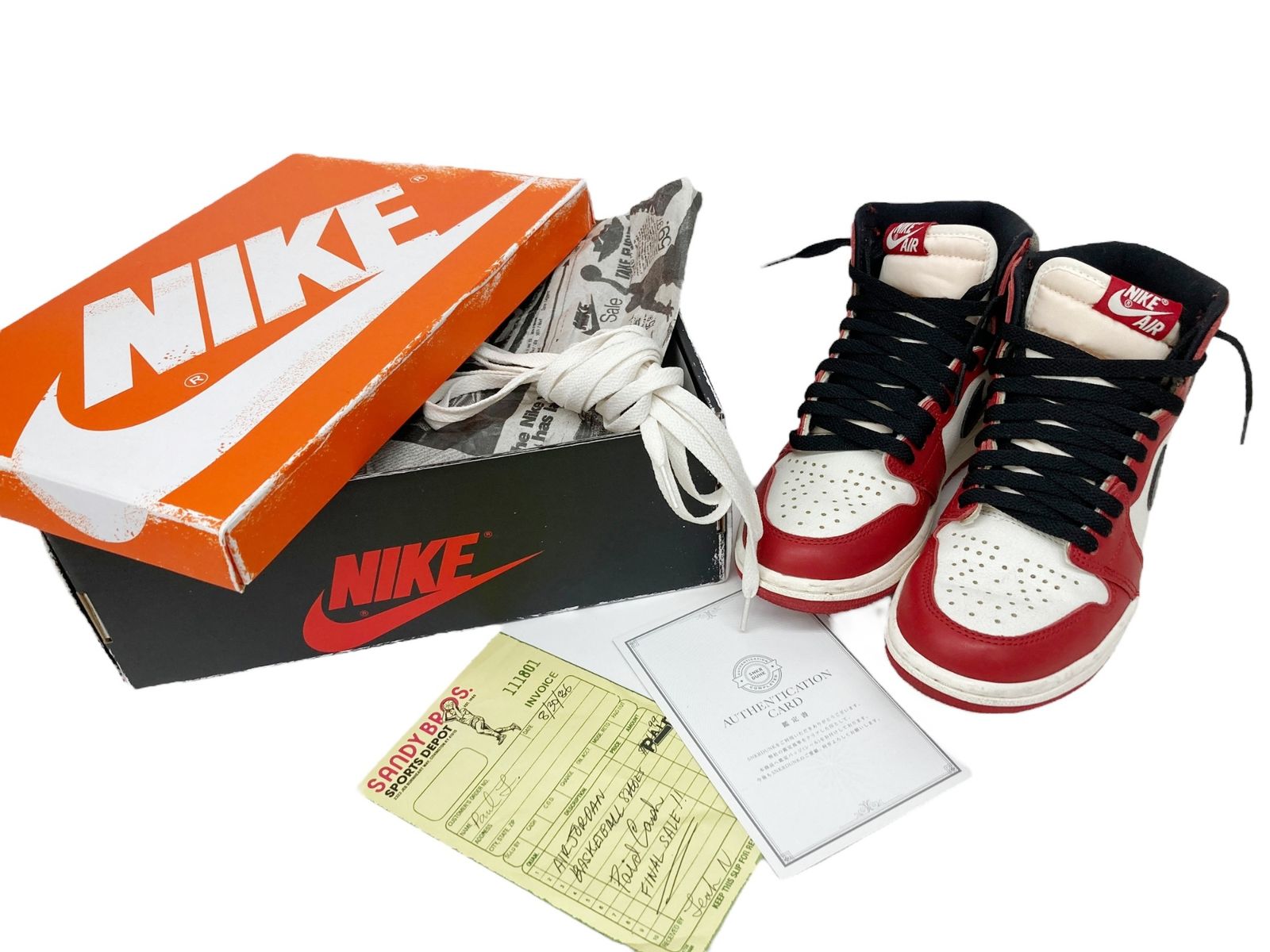 NIKE (ナイキ) AIR JORDAN 1 RETRO HIGH OG CHICAGO エアジョーダン 1