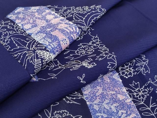 平和屋着物＊夏物 訪問着 絽 草花文 正絹 逸品 AABA6834st - メルカリ