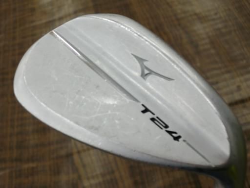 ミズノ Mizuno T24 ソフトホワイトサテン 54° 10° S ウェッジ WG 純正特注シャフト フレックスS メンズ 男性用 右利き 右用 Cランク ゴルフクラブ