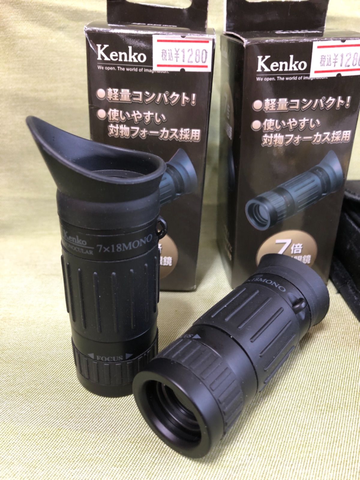 新作商品 Kenko 7X18 タイブツフォーカスタイプ