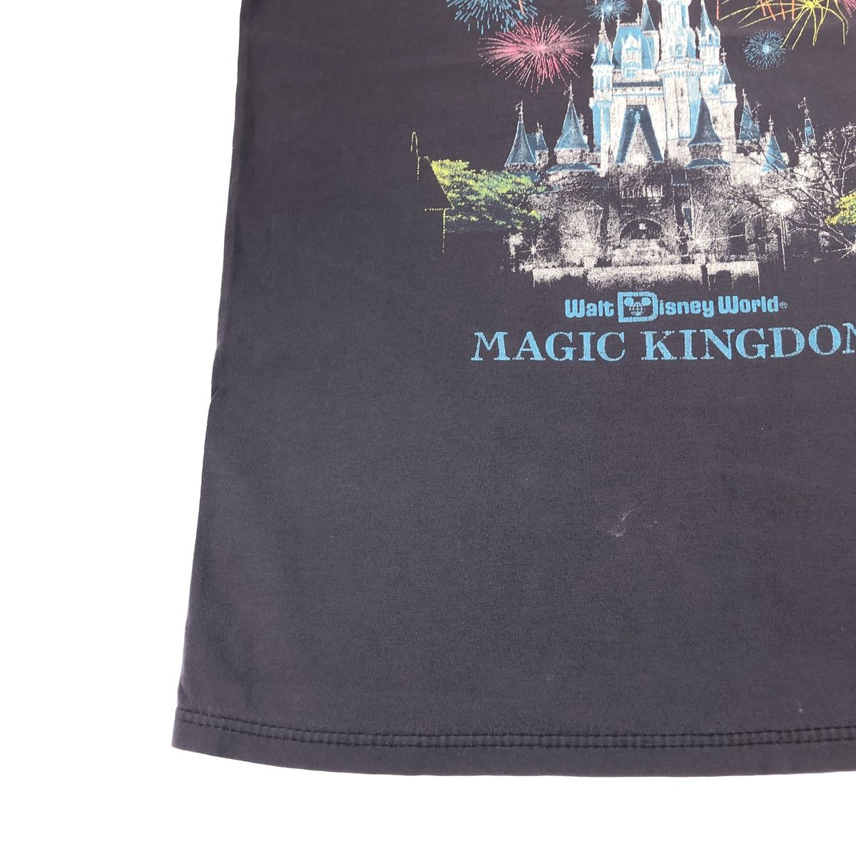 古着 WALT DISNEY WORLD MAGIC KINGDOM ディズニーワールドマジックキングダム プリントTシャツ レディースM相当 ヴィンテージ /evb009814 古着 WALT DISNEY WORLD MAGIC KINGDOM ディズニーワールド