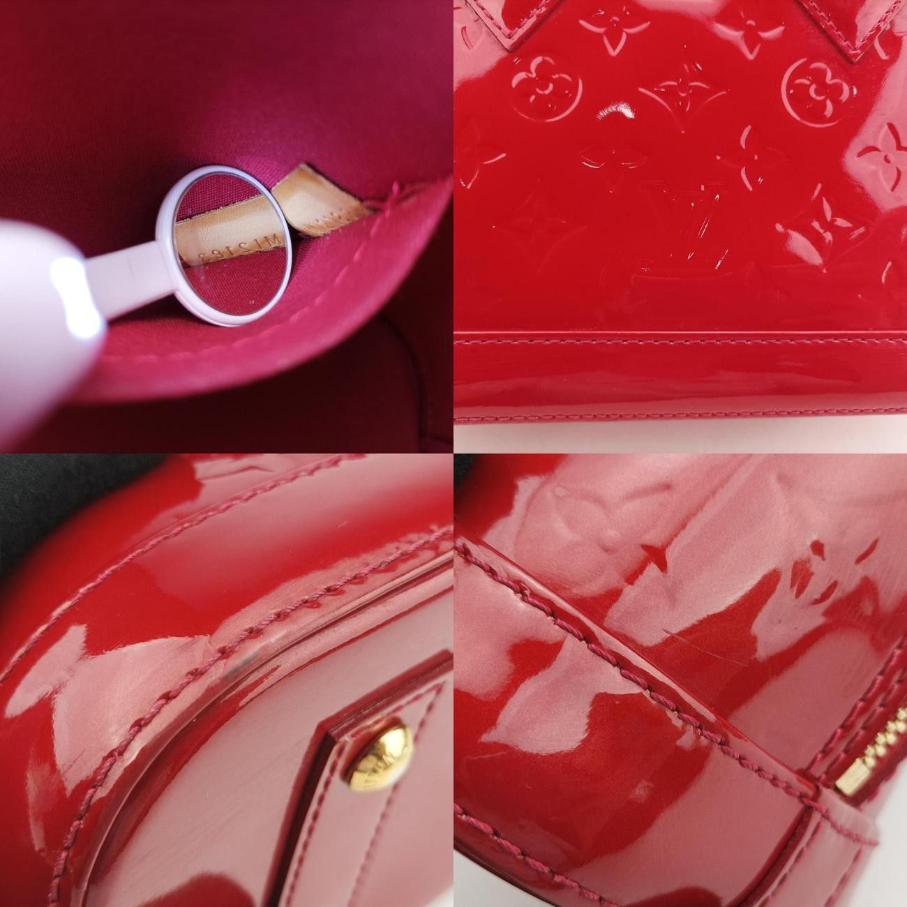 ルイヴィトンLouis VuittonアルマBBポムダムールヴェルニM91606MI2183