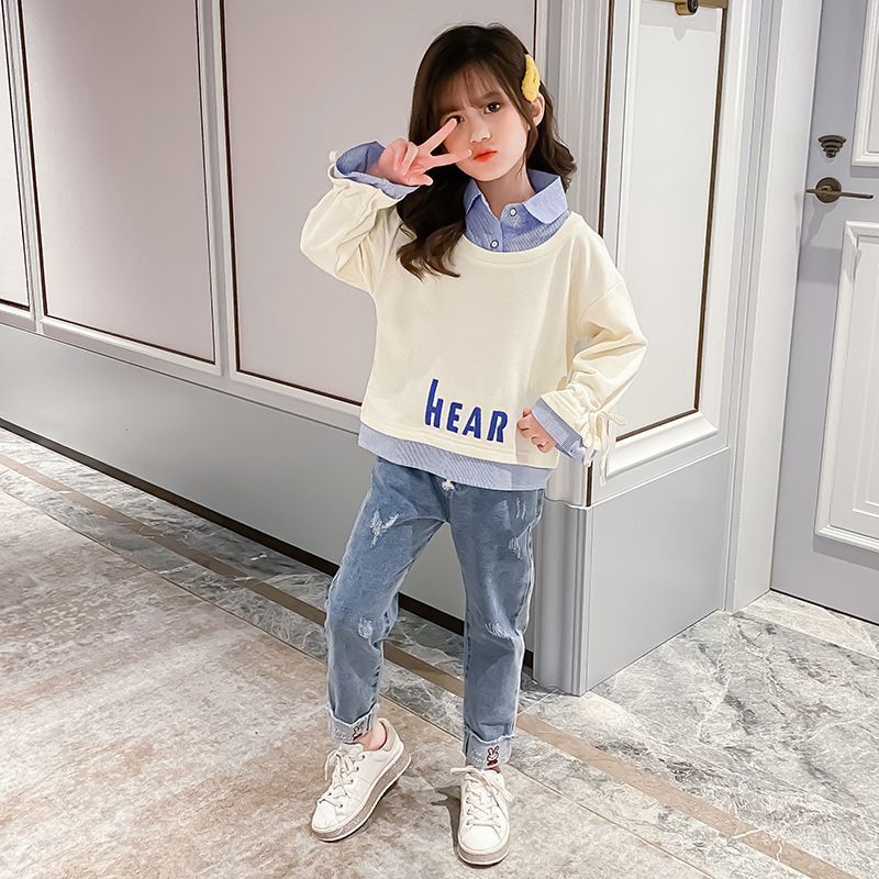 子供服 セットアップ 女の子 上下セット キッズ 2点セット（重ね着風Tシャツ＋スカート風パンツ）（女の子 | キッズトップス 重ね着風トップス」の人気商品一覧 安い商品を通販 トップス ノースリーブ : 運動着 [JellyBaby] ワンピース