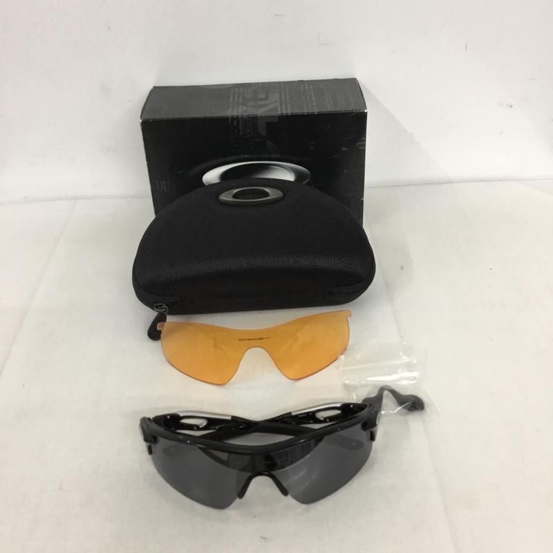 OAKLEY オークリー めがね サングラス OO9182-01 RADARLOCK スポーツサングラス ミラーレンズ 箱有