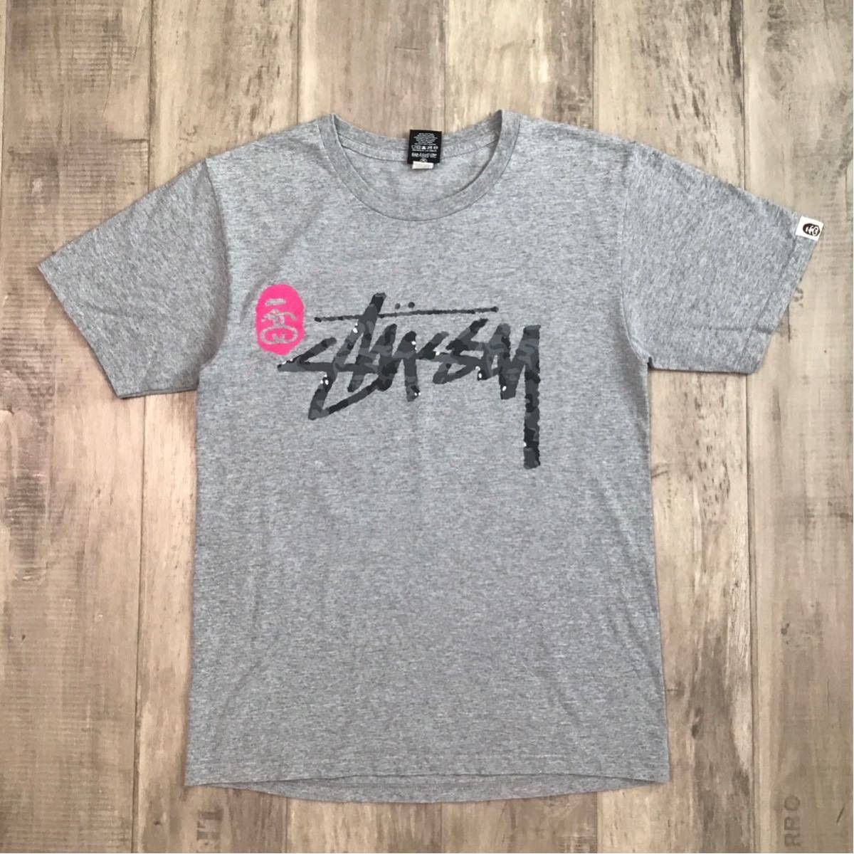 BAPE ✖︎ stussy シャドウマン　シャークTシャツ stussy BAPE シャーク Tシャツ shark 000000008372 - メルカリ