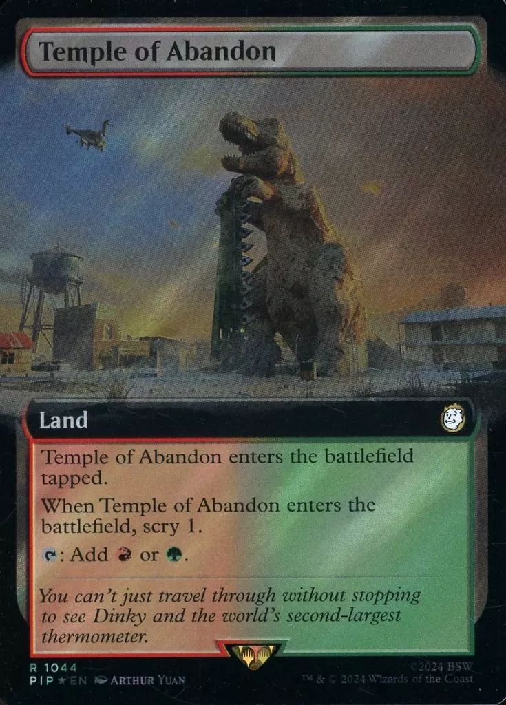 中古】マジックザギャザリング 1044[R]：【PIP】【サージFOIL】【拡張